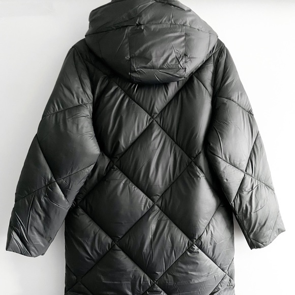 Abercrombie & Fitch Quilted Long Puffer - Picture 9 of 9